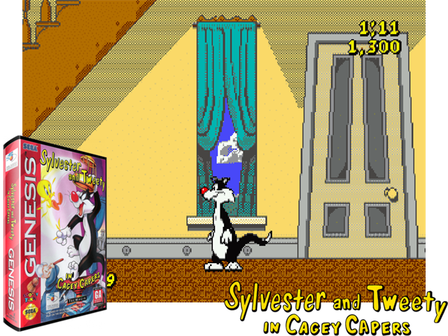 Sylvester & Tweety in Cagey Capers (UE) [!]